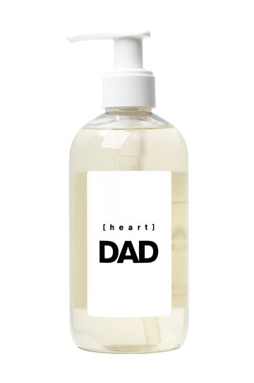 WORDS Liquid Soap White "DAD" 300 ml., Savon de Marseille