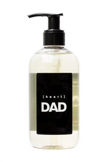 WORDS Liquid Soap Black "DAD" 300 ml., Savon de Marseille